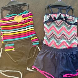 Girl Swimsuit Sets size 5/6