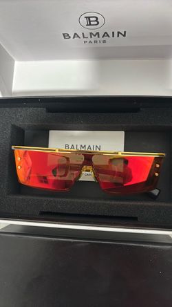 Balmain Paris Shield Sunglasses