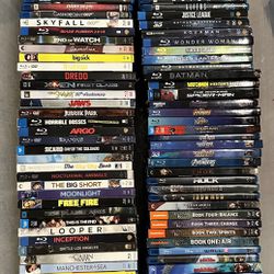 Blu Ray DVDs $5 Each