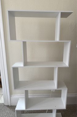 White Bookshelf