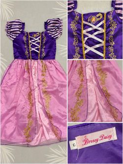 💜 Rapunzel Princess Dress – Girls Size 8 – $10 👑🌸