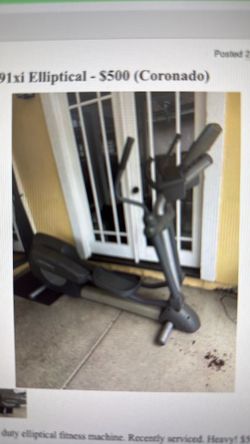 LifeFitness 91x elliptical trainer