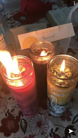 Veladoras candles