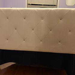 Cal King Bed Headboard King Frame And 2 Twin XL Box Springs