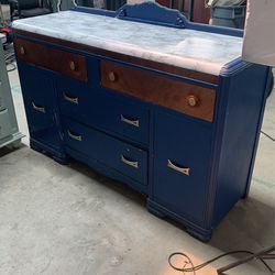 Heavy Wooden Dresser 