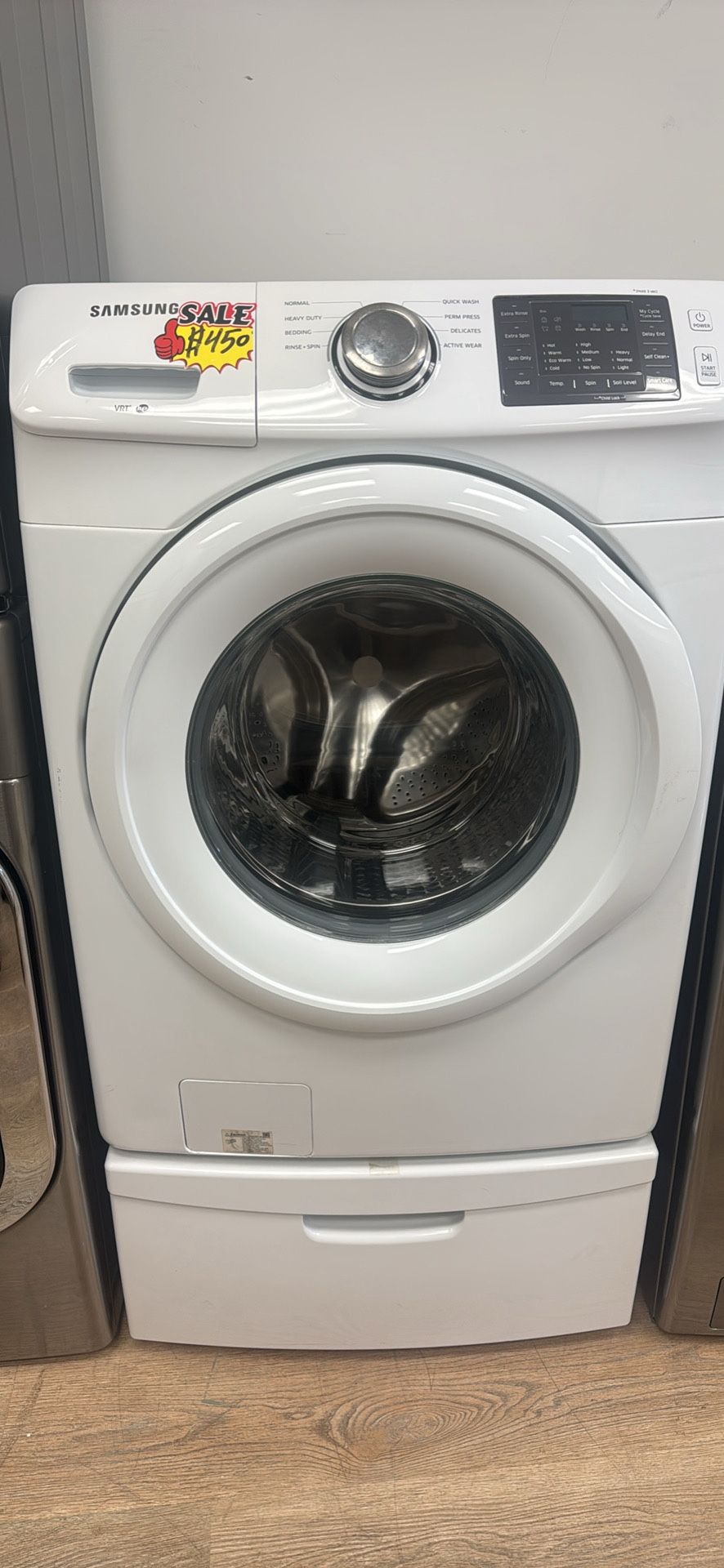 Samsung Washer Machine With Storage Compartment