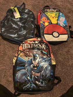 Kids Backpacks Pokémon Batman