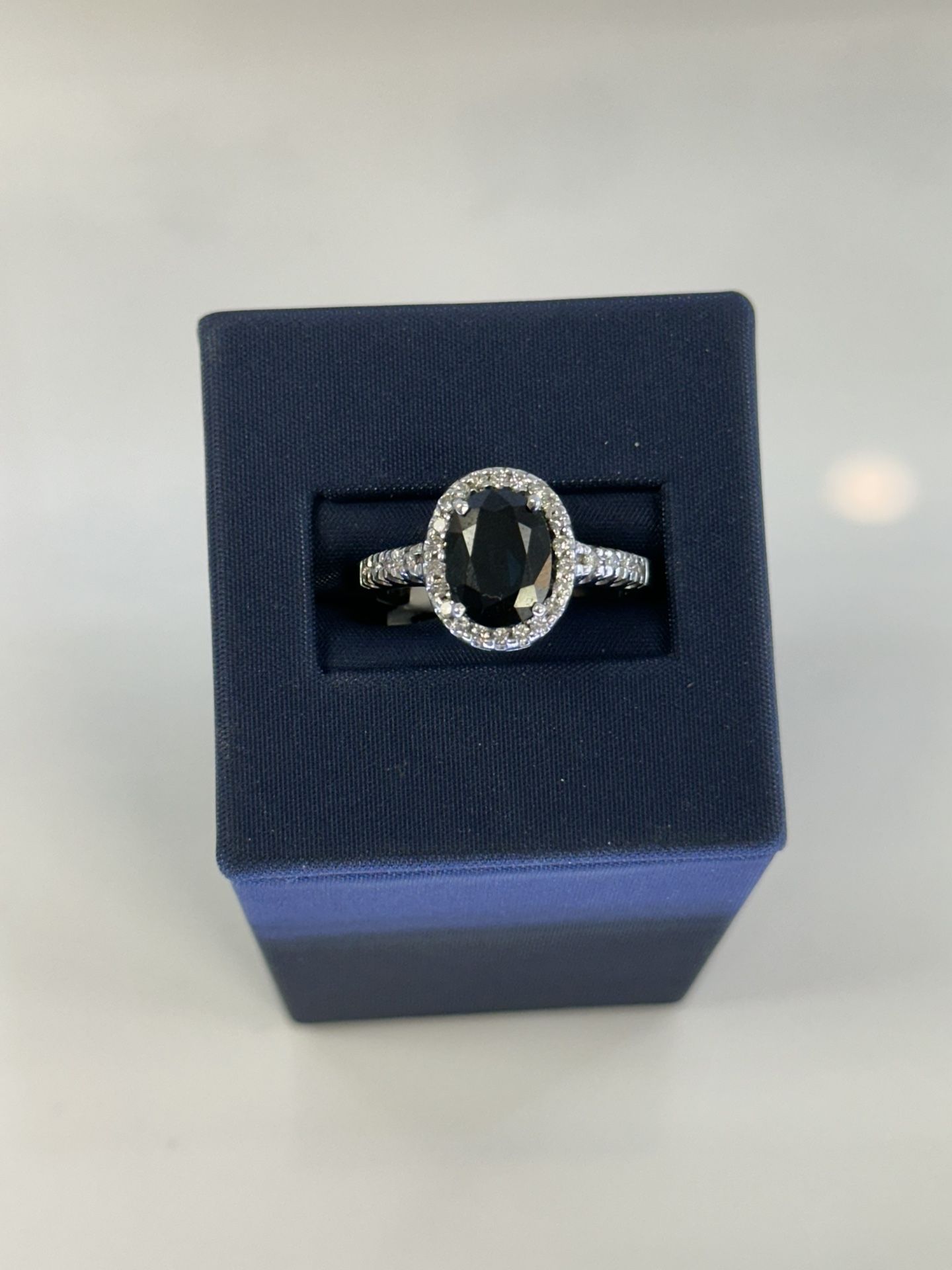 14K White Gold Ring