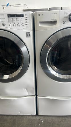 LG Set Of Washer And Dryer 