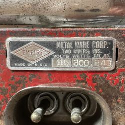 Empire metal steam engine 