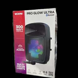 Ion Pro Glow Ultra Bluetooth Speaker 300 Watts 