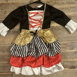 Girls Pirate Costume Dress