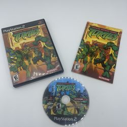 Teenage Mutant Ninja Turtles for PS2 (Sony PlayStation 2, 2003) CIB Complete