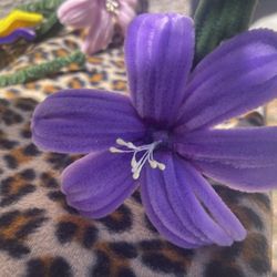 Purple Handcrafted Flower 