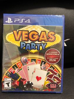 Vegas Party PS4 Video Game Brand New Sealed unopened