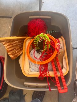 Knitting items