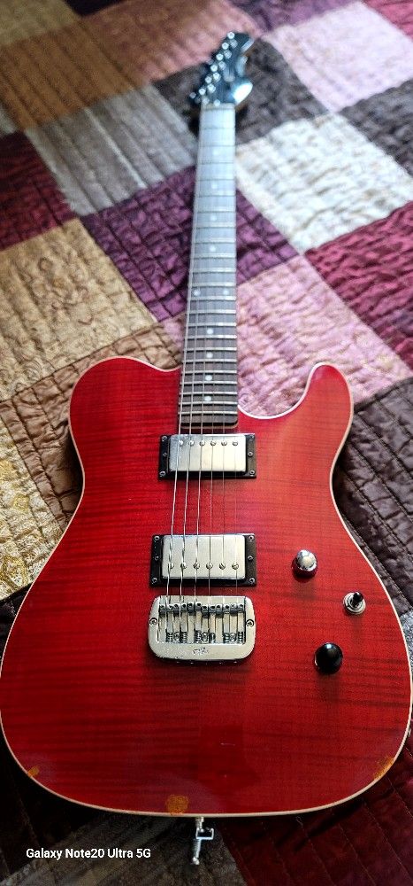 G&L Tribute ASAT Deluxe Carved Top Guitar