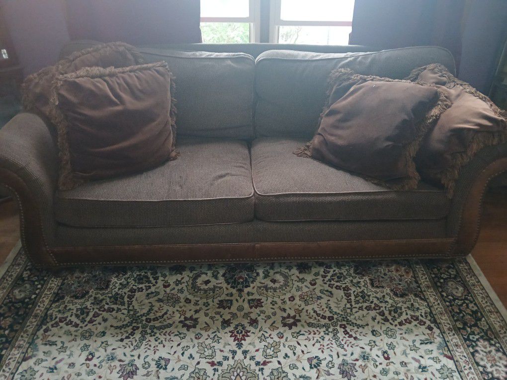 Dark Brown Couch
