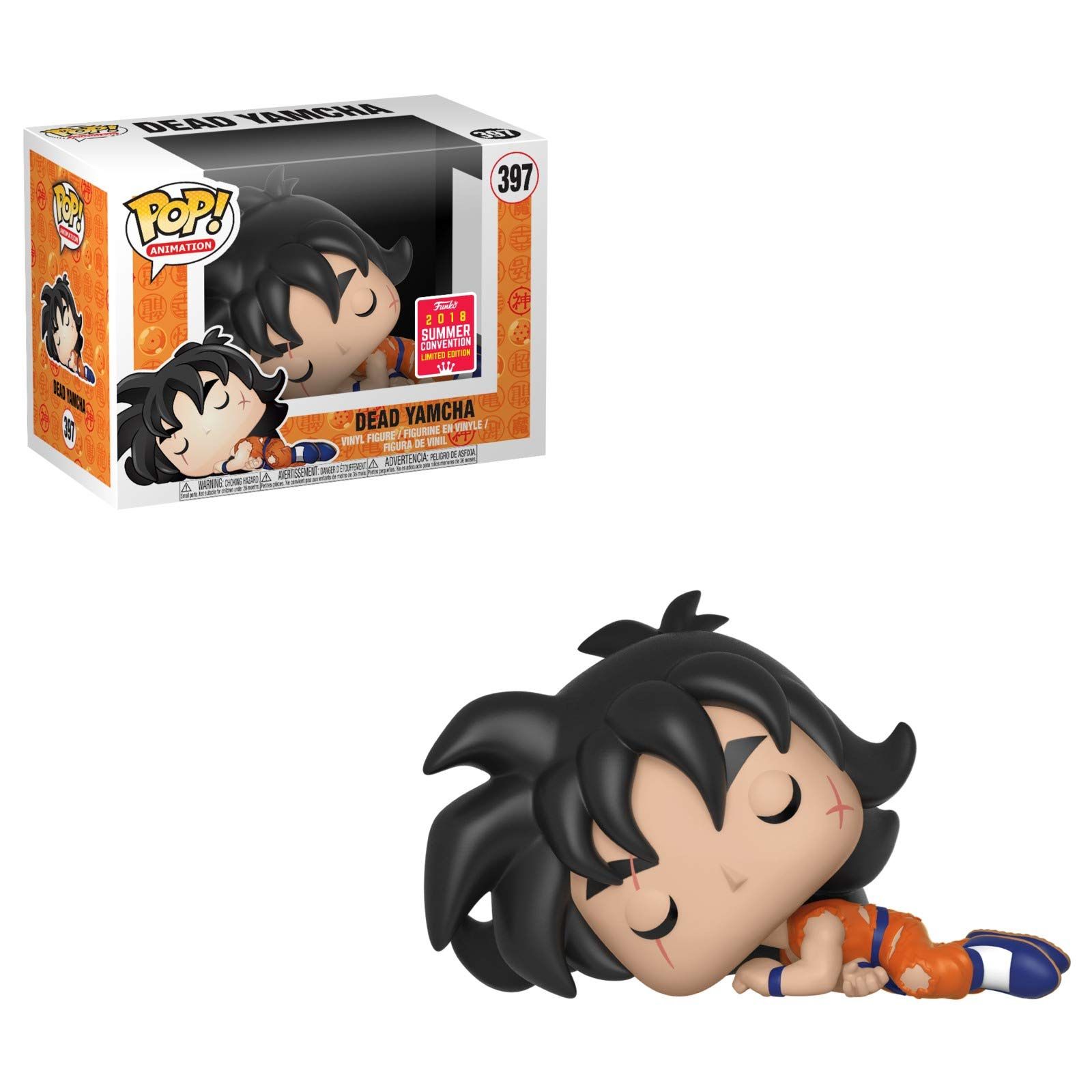 Dragon Ball Z Dead Yamcha #397 Funko Pop 2018 Summer Convention Shared