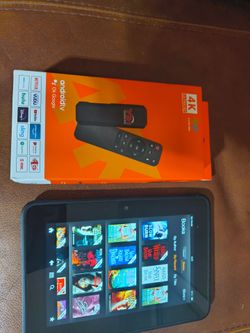 Loaded Android Tv Stick+Loaded Kindle Fire With Over 10 Thousand Books