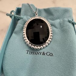 Tiffany & Co. Black Onyx Necklace, 450$ OBO