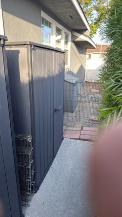 Keter plastic storage shed