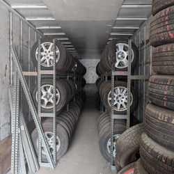 Wheels And Tires At Least 3/4 Tread Wear 