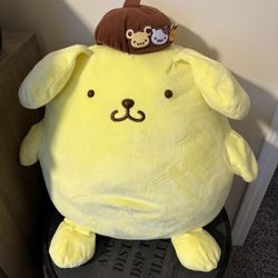 Sanrio Jumbo Pompompurin Plush Doll Toy 