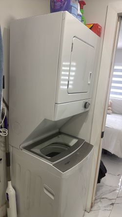 Doble lavadora y secadora