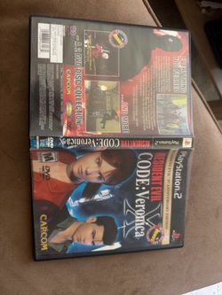 Resident Evil Code Veronica X PS2 Devil May Cry Demo Disc