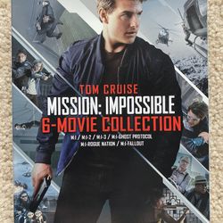 Mission Impossible 6-movie collection Blu-Ray Set