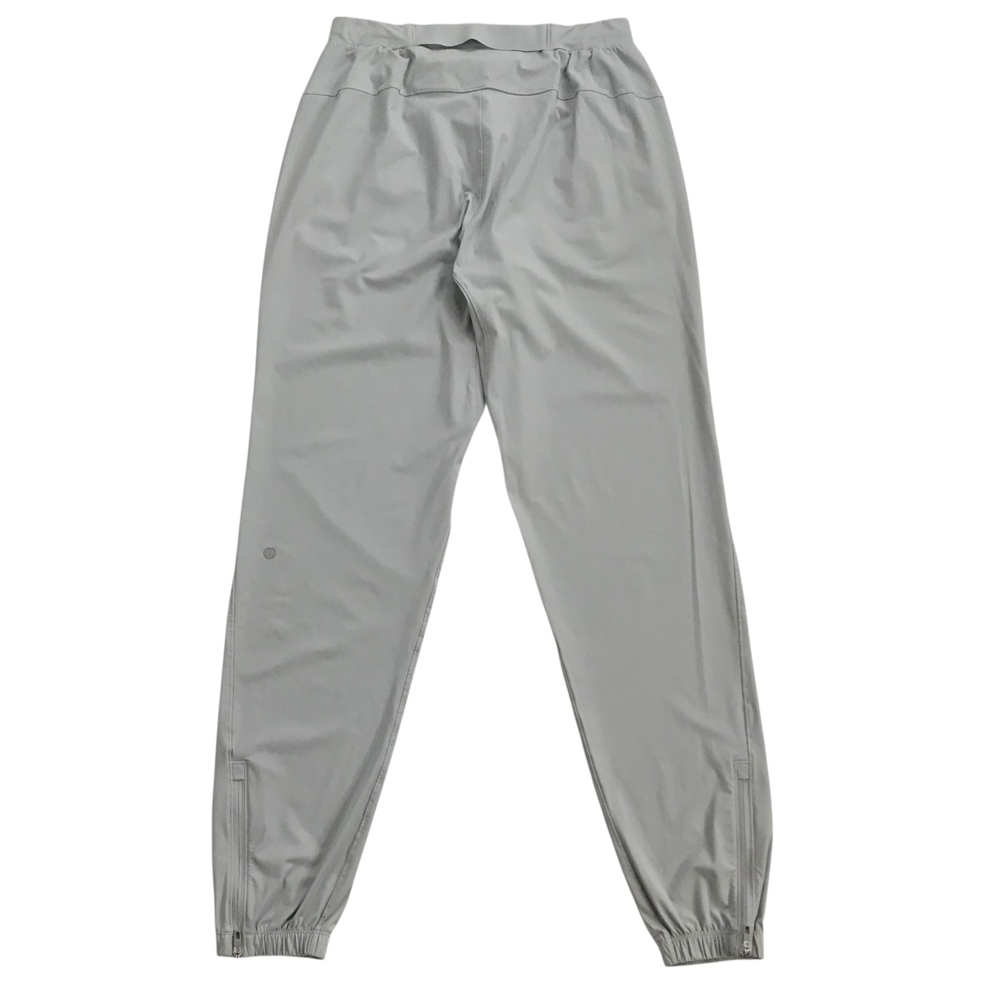 Lululemon Surge Jogger Mens Medium M Gray Pants Ankle Zippers Running Athleisure