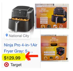 Brand New NINJA AIR FRYER PRO 4-IN-1