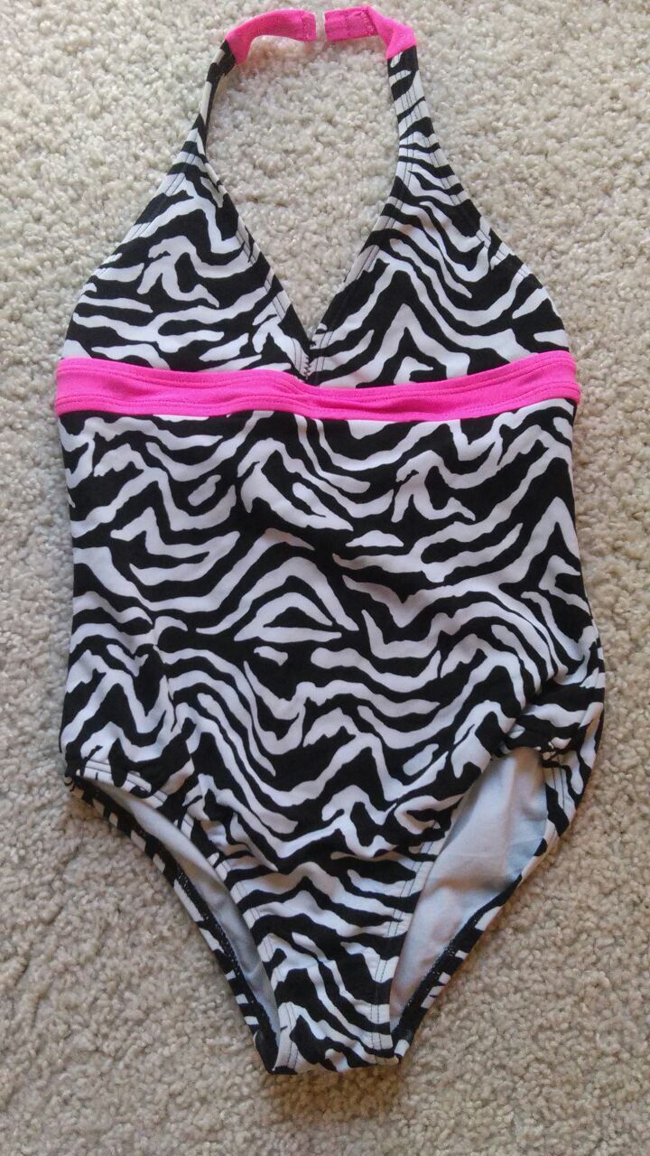 Girls size 12 one piece suit