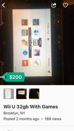 Wii U With Top Selling Games