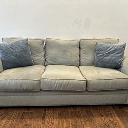 2 Light Teal/blue Couches