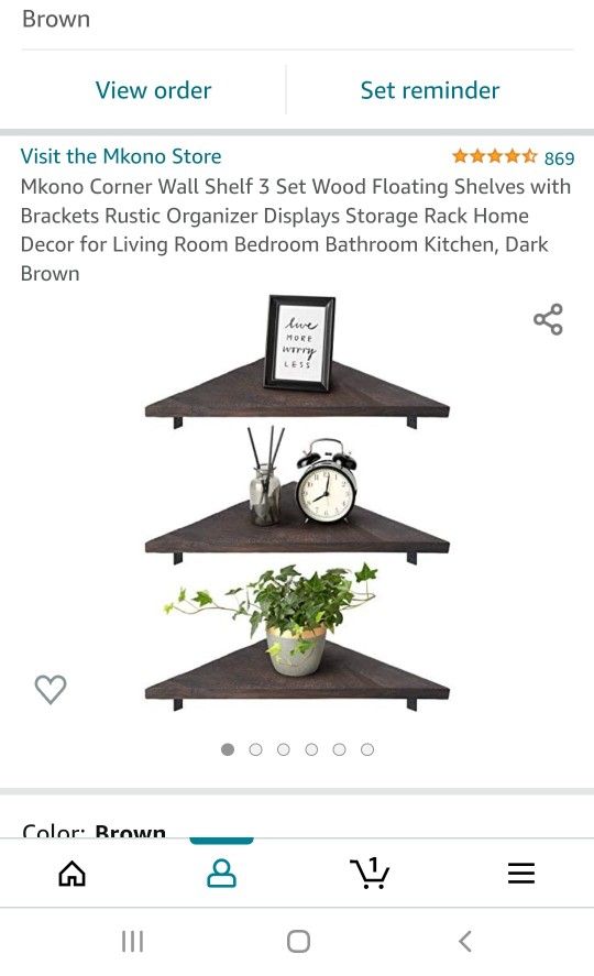 Corner Shelf
