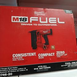 Milwaukee new 18ga Brad Nailer Fuek6