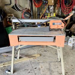 Tile Cutter (7” Diameter Saw) 