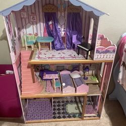 Wooden Doll House 