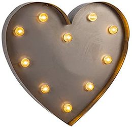 Heart Decorative LED Marquee Light