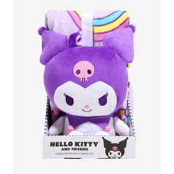 Kuromi Plushie Blanket