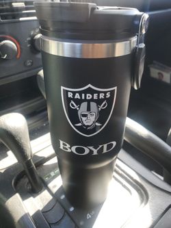 Brand New 30 Oz Raiders Tumbler