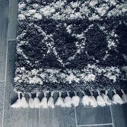 living room rug no dog no cat no child excellent condition new