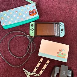 Nintendo switch special edition animal crossing