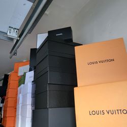   Chanel, Dior, Hermes And Gucci. Empty Boxes, Different Sizes And Different Prices  Starting  $ 6 .And There Are Also Bags And Ropes.             . 