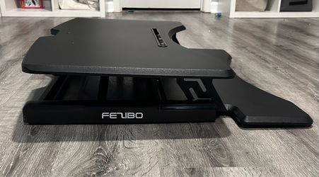 Fezibo Black Sit-Stand Desk Converter