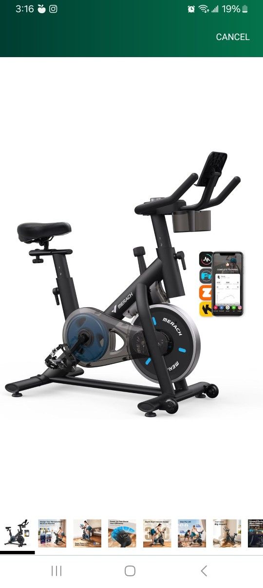 Merach Exercise Bike 