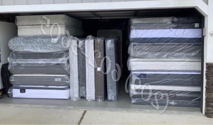 New Overstock Name Brand Mattress Sets