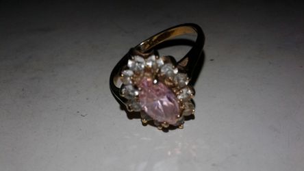 Opal and Diamond Promise ring.